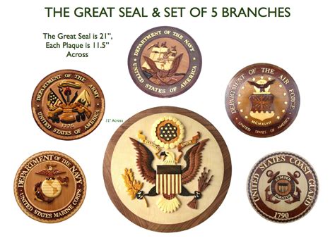 Military Plaques Military Emblems Wooden Plaques