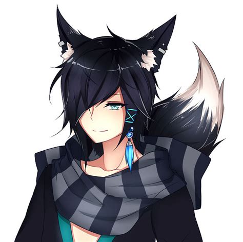 Images Of Anime Fox Boy With Black Hair