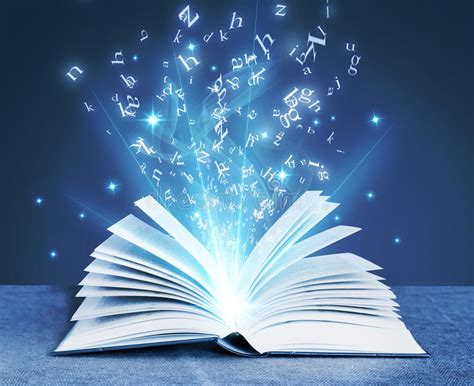 Blue Magical Book Stock Image Image Of Holy Magical 78265669