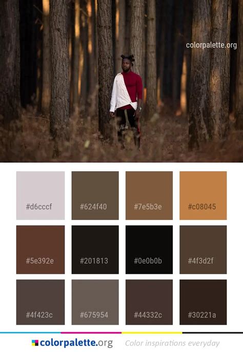 Nature Tree Woody Plant Color Palette | colorpalette.org