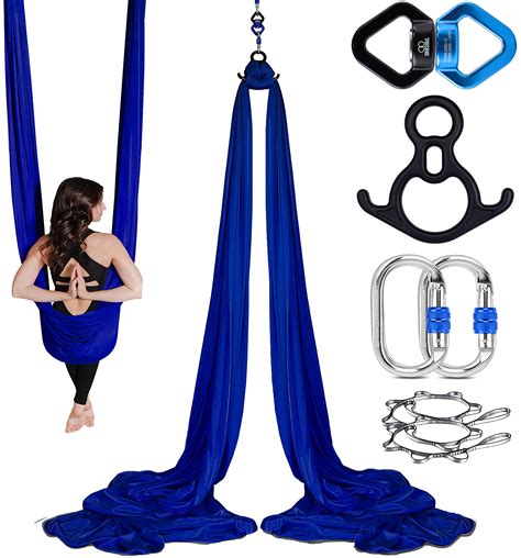 Buy Orbsoul Aerial Silks Yoga Hammock Professional Grade Includes Premium Aerial Nylon