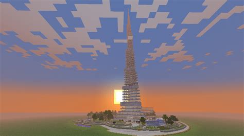 Burj Khalifa By Wiggins Creative Labs Minecraft Map