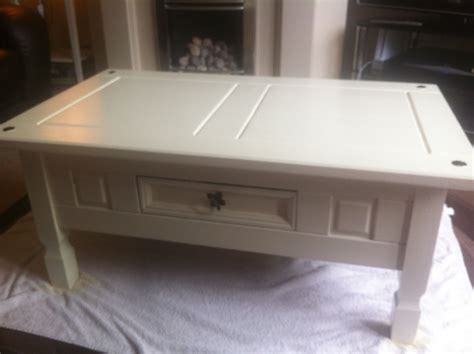 Interiors shabby chic style ultimate french holiday home. Shabby Chic coffee table painted in 'porcelain' | Shabby ...