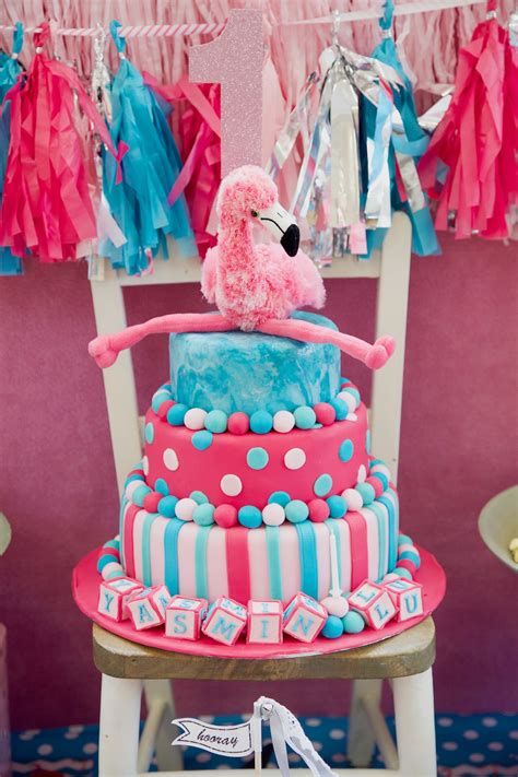 They were quite large and full with a few. Flamingo Party • A Fabulous First Birthday • Capture by Lucy