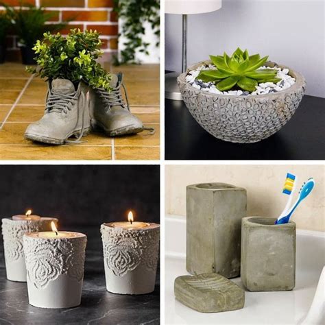 5-Minute Crafts On Instagram: “Cool Cement Projects You Can Make