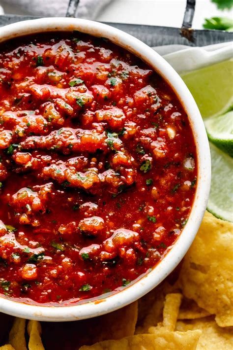 Easy Chipotle Salsa Recipe Only 5 Ingredients