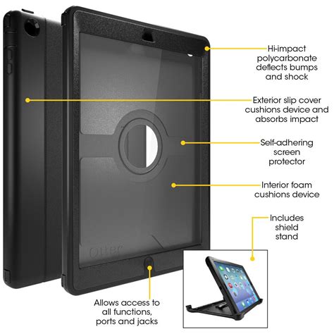 Otterbox Defender Series Case For Ipad Air Retail