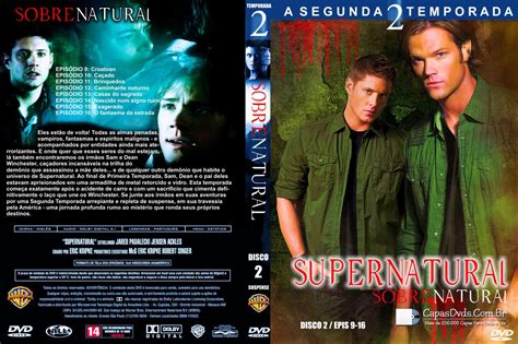 Capasbr Capas E Labels Para Dvds E Cds Supernatural Sobrenatural