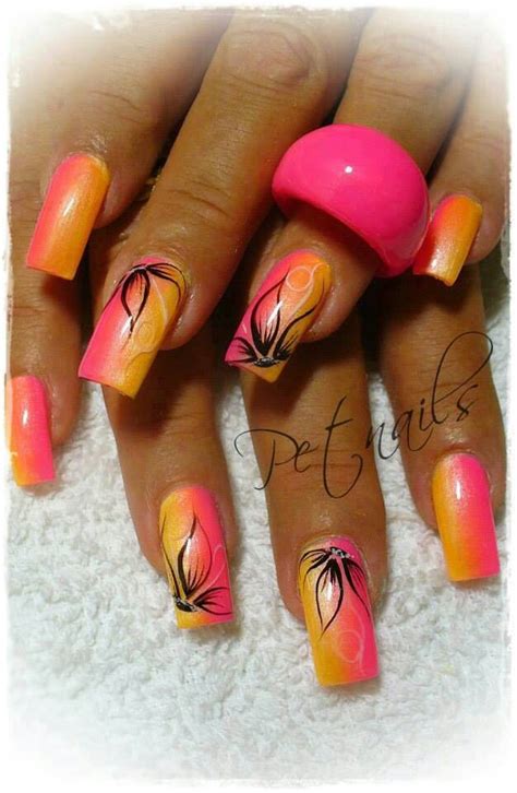 Palm stencils for sunset nails, nail art, nail vinyls. Pin on Design that I love