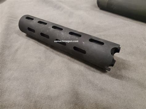 Us Machinegun 7 Inch Vented Stone Krusher Barrel Extension For Ar15