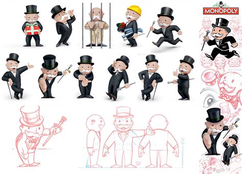 With these fun and easy games drawing tutorials you can learn how to draw the characters that you love the most from the games you enjoy playing. mr-monopoly-character-sheet - Boom CGI