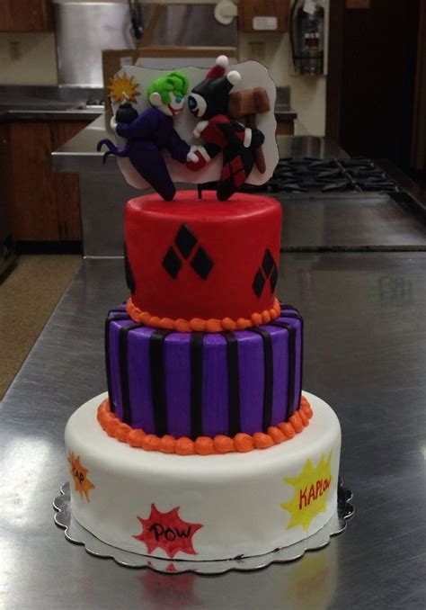 Wedding Cake Joker Cake Themed Cakes Batman Cakes