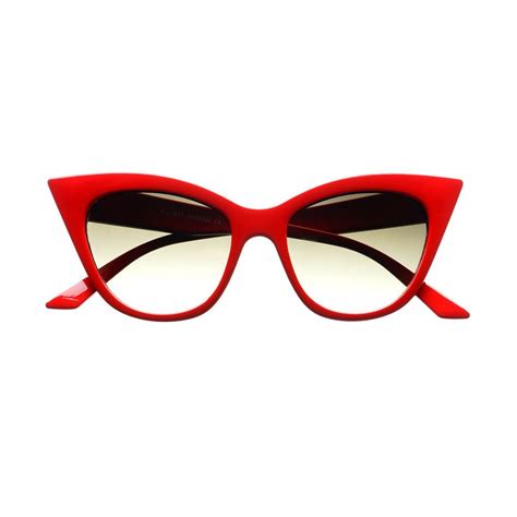 Vintage Retro Fashion Style Tip Pointed Cat Eye Sunglasses Shades C91 Cat Eye Sunglasses