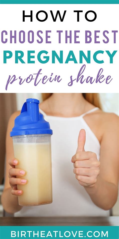 Protein Shakes For Pregnancy How To Choose The Best One Birth Eat Love
