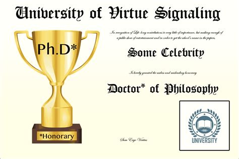 The Honorary Doctorate The Participation Trophy Of Academia J Metz