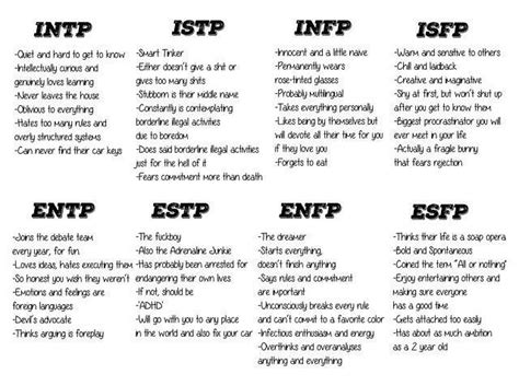 Pin By Kylar On Enxp Infp T Personality Mbti Personality Infp Personality Type