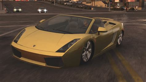 Lamborghini Gallardo Spyder In Midnight Club Los Angeles