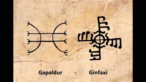 Love Rune Symbols Love Viking Runes Vector Set Bind