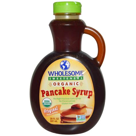 Wholesome Sweeteners Inc Organic Pancakes Syrup Original Thick And