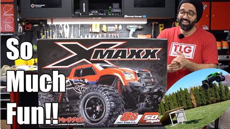 Traxxas X Maxx 8s Unboxing And Rc Car First Run Crash Flip And Damage