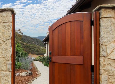 Easy Install Wood Gate Signature 42 Wide X 70 Tall Pacific Gate Works