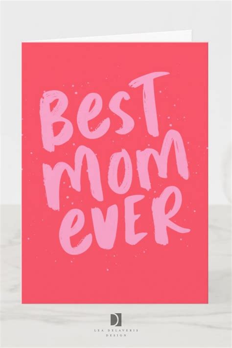 Happy Mothers Day Best Mom Ever Design Corral