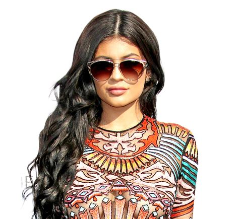 Kylie Jenner Wearing Sunglasses Png Ongpng
