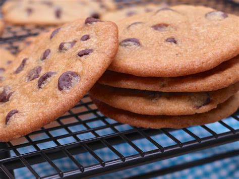 Thin And Crispy Chocolate Chip Cookies Recipe