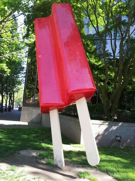 Popsicle Sculpture Blanchard St Seattle Wa Entertainment Shows