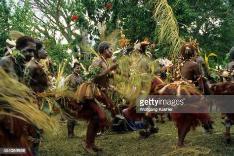 Papua New Guinea Angoram Sepik River Traditional Sing Sing Dance
