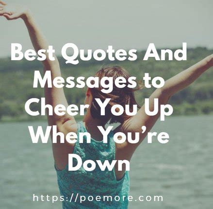 Best Quotes And Messages To Cheer Up