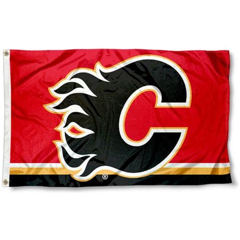 Calgary Flames Flag Reddington Flags