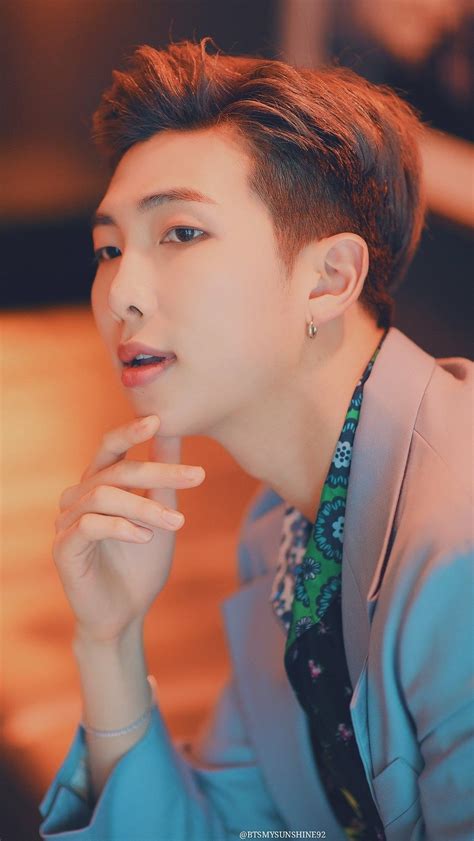 Kim Namjoon Naver X Dispatch Bts In Bbma 2019 Lockscreen Wallpapers