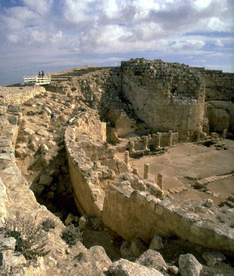 Unearthed After 2000 Years The Tomb Of King Herod Daily Mail Online