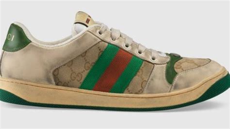 Gucci Sneakers Italian Designer Is Selling Dirty Shoes Herald Sun