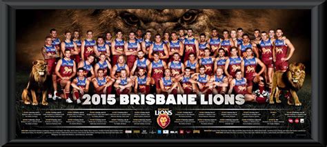 This website accompanies our team app smartphone app available from the app download team app now and search for brisbane lions to enjoy our team app on the go. 2015 Brisbane Lions team frame :: Brisbane Lions :: AFL ...