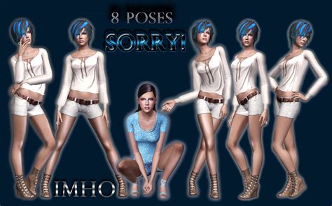 Imho Sims All Poses Ts3 Ts4