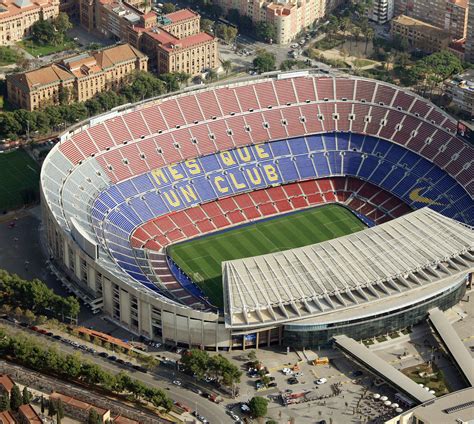 Fc Barcelona Stadium Camp Nou Fc Barcelona Camp Nou Stadium The Fc