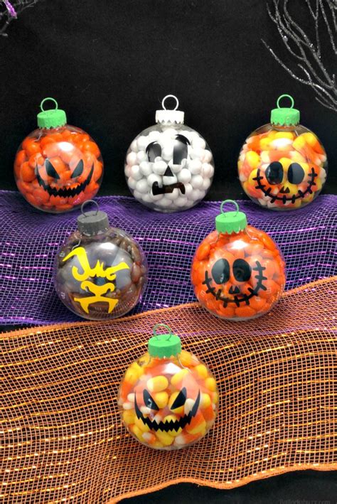 9 Diy Halloween Ornaments Of Various Materials Shelterness