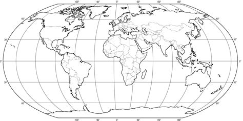 Free Printable World Map Quiz World Map With Countries