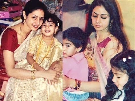 Photos Of Late Sridevi With Daughters Janhvi Kapoor And Khushi Kapoor