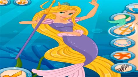 Disney Princess Mermaid Princesses English Episode Princess Game