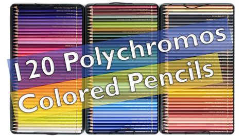 Complete List Of 120 Faber Castell Polychromos Colored Pencils