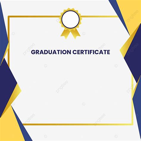 Graduation Twibbon Border Or Certificate Congratulation Academy