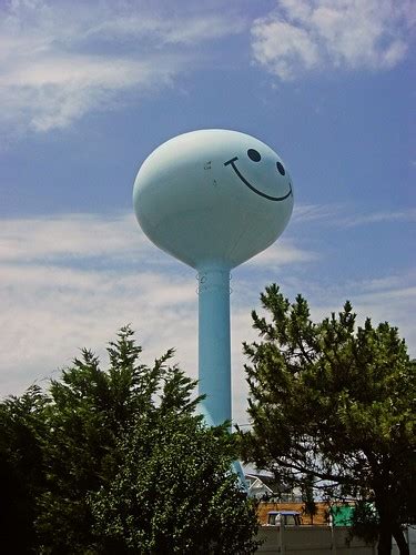 Longport Water Tower The Smiley Face Water Tower Is A Land Flickr