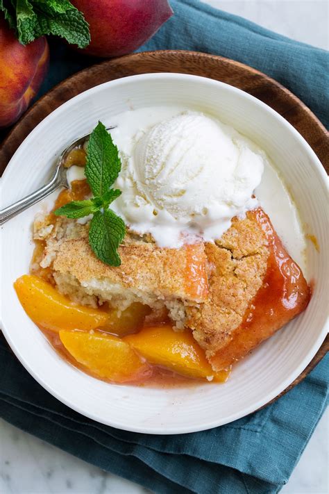 Can you believe this weight watchers easy peach cobbler recipe only needs 3 ingredients? Homemade Peach Cobbler Recipe {BEST EVER!} - Cooking Classy