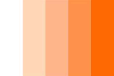 Shades Of Orange Color Palette Orange Color Palettes Orange Color