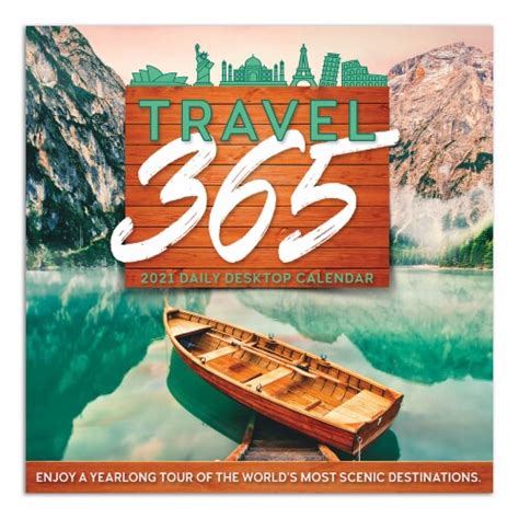 2021 Travel 365 Daily Desktop Calendar By Tf Publishing 1 Ct Ralphs