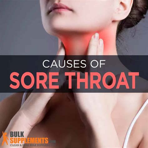 Sore Throat Characteristics Causes Treatment