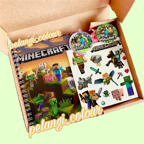 Minecraft T Box Minecraftminecraft Box Packageminecraft Hampers